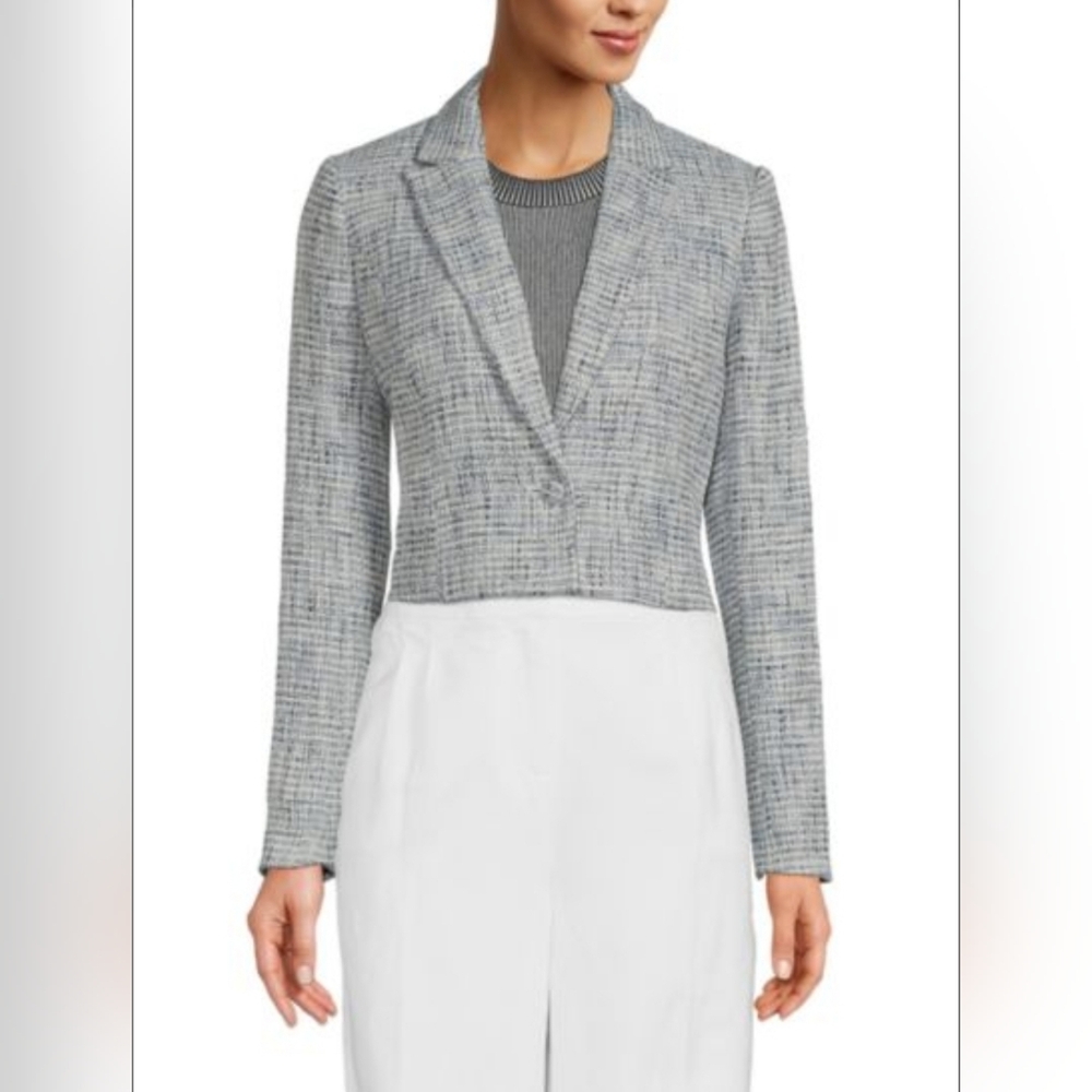 💙 NWT Calvin Klein Cropped Blazer